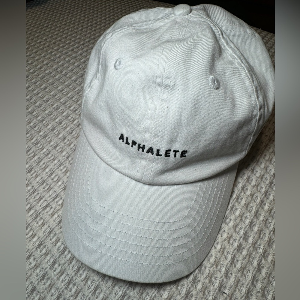 Alphalete Classic White Dad Cap